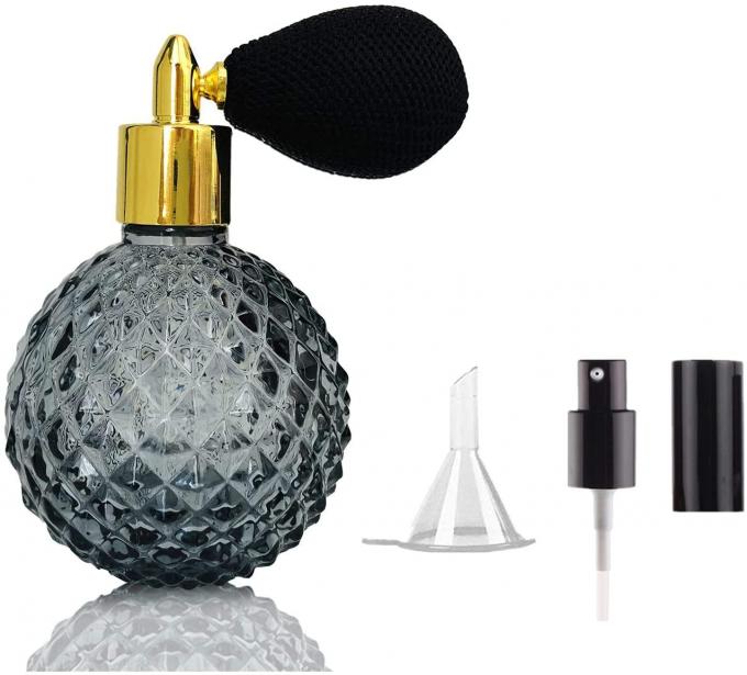 بطری اسپری عطر شیشه ای 100 میلی لیتری ظروف آرایشی و بهداشتی طراحی کیسه هوا 4