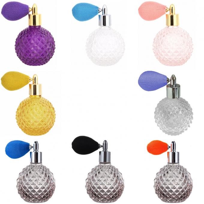 بطری اسپری عطر شیشه ای 100 میلی لیتری ظروف آرایشی و بهداشتی طراحی کیسه هوا 6