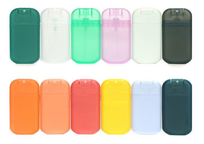 بطری اسپری کارت اعتباری مربع 0.7 اونس 1 اونس 20 میلی لیتر 30 میلی لیتر قابل بازیافت قابل شارژ مجدد 1