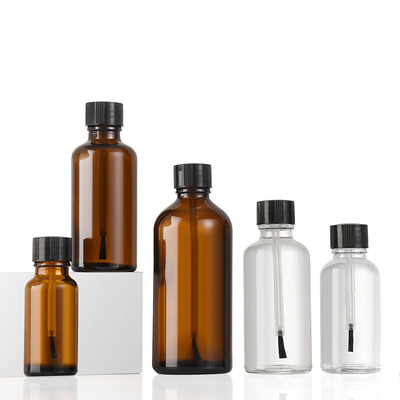 Gel Nail Polish Bottle With Brush Caps 50ml 100ml 15ml Essential Oil Bottle
