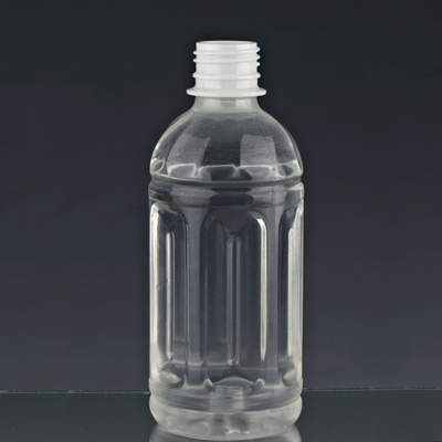 ISO14001 Round 12oz PET Hot Fill Bottle Plastic 38mm Neck Juice