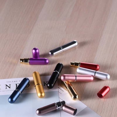 Mini Refillable Perfume Aluminum Cosmetic Bottles Atomizer Spray Eco 0.35oz