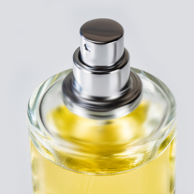 Magnet Cap Scent Glass Cosmetic Containers Perfume Glass Bottle 50ml Crimp Seal