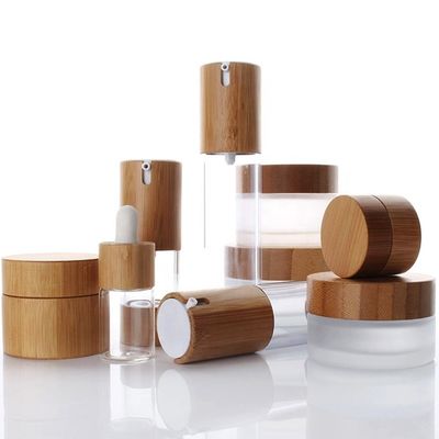 Good price بطری کرم لوسیون 20 میلی لیتری 30 میلی لیتری شیشه های آرایشی زیست تخریب پذیر بدون BPA آنلاین